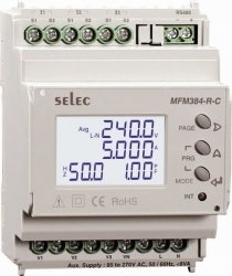 Multifunktionsmeßgerät MFM384-R-C-24V-CE