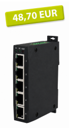 Unmanaged 5-Fach Switch LETU-0500