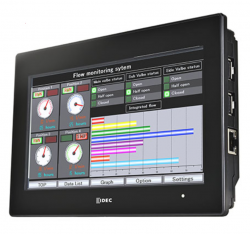 HMI Bedienterminal HG2J 7“ mit kapazitivem Touchscreen